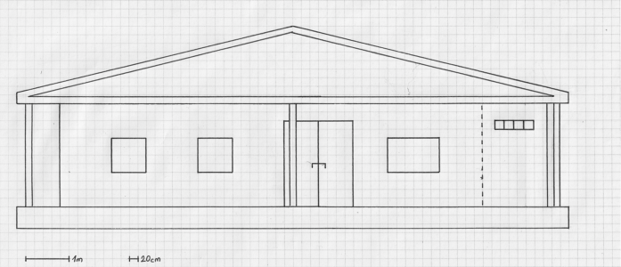 Schule von der Seite